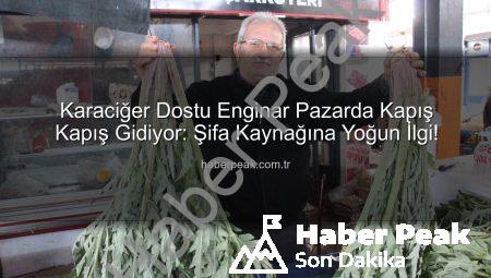 Karaciğer Dostu Enginar Pazarda Kapış Kapış Gidiyor: Şifa Kaynağına Yoğun İlgi!