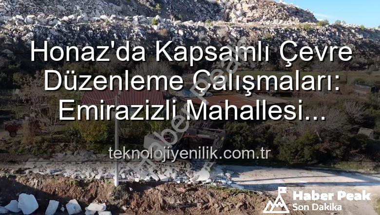 Emirazizli Mahallesi çevre düzenlemesi - Honaz'da Emirazizli Mahallesi'ne Modern Dokunuş: Başkan Kepenek'ten Yaşam Alanlarını Güzelleştirme Sözü