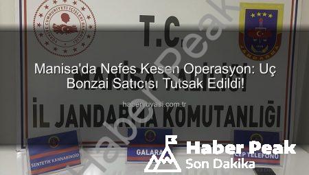 Manisa’da Uç Bonzai Operasyonu: 168 Doz Sentetik Uyuşturucuya El Konuldu, Şüpheli Tutuklandı