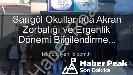 Sarıgöl’de Okullarda Farkındalık Artıyor: Zorbalıktan Verimli Ders Çalışmaya Kapsamlı Eğitimler