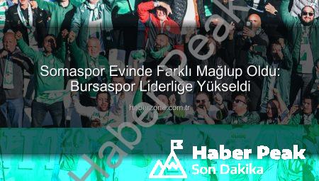 Somaspor Evinde Farklı Yenildi: Bursaspor 3 Puanı Kaptı