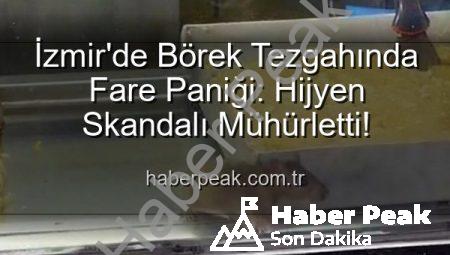 İzmir’de Börek Tezgahında Fare Paniği: Hijyen Skandalı Mühürletti!