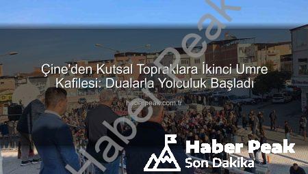 Çine’den Kutsal Topraklara İkinci Umre Kafilesi: Dualarla Yolculuk Başladı