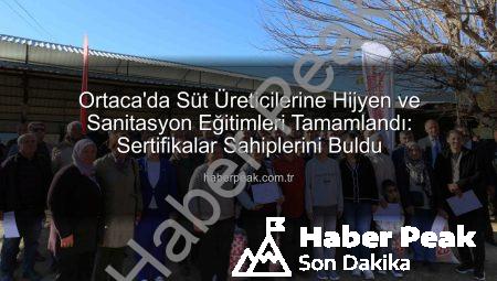 Ortaca’da Süt Üreticilerine Hijyen ve Sanitasyon Eğitimleri Tamamlandı: Sertifikalar Sahiplerini Buldu