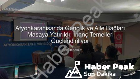 Afyonkarahisar’da Üniversite Gençliğinde İnanç ve Aile Paneli: Uzmanlar Değerlendirdi